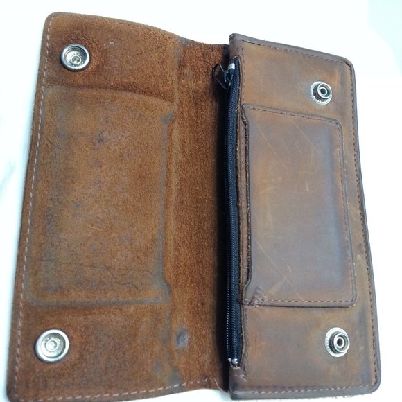 HARLEY-DAVIDSON LEATHER WALLET - Picture 6 of 10